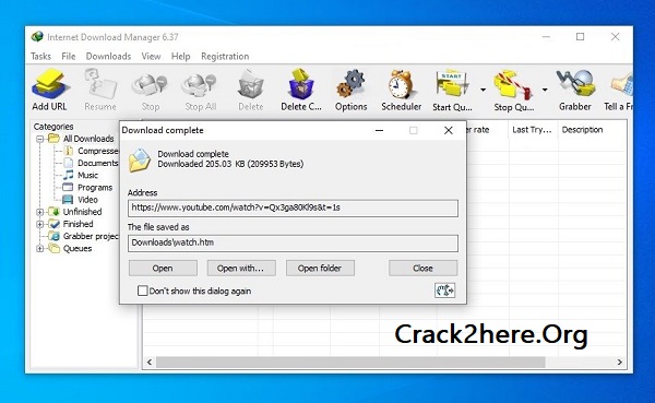 Internet Download Manager(IDM) 6.41 Crack + Serial Key 2022 Free Download