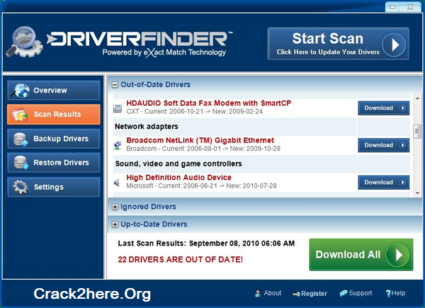 DriverFinder 4.2.0.0 Crack + License Key 2023 Free Download