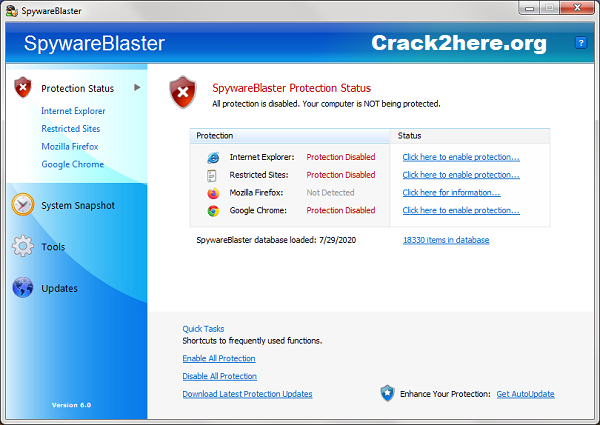 SpywareBlaster 6.0 Crack + License Key 2023 Free Download