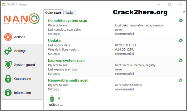 NANO AntiVirus Pro 1.0.146.91112 Crack + Activation Key 2023 Free Download